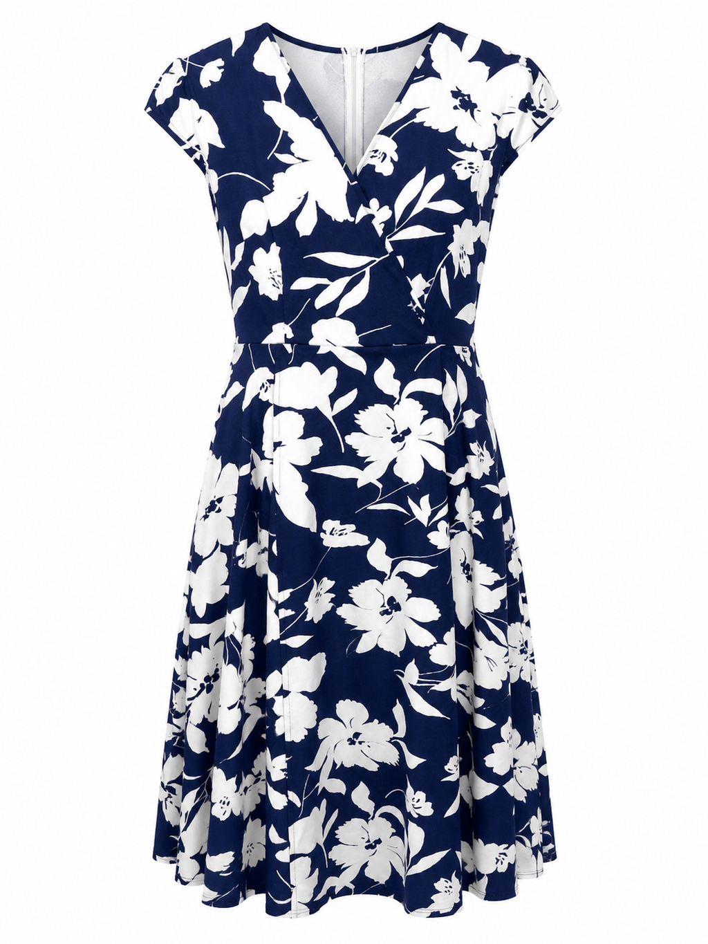 Floral Wrap Dress