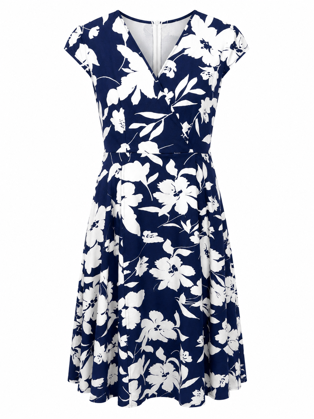 Floral Wrap Dress