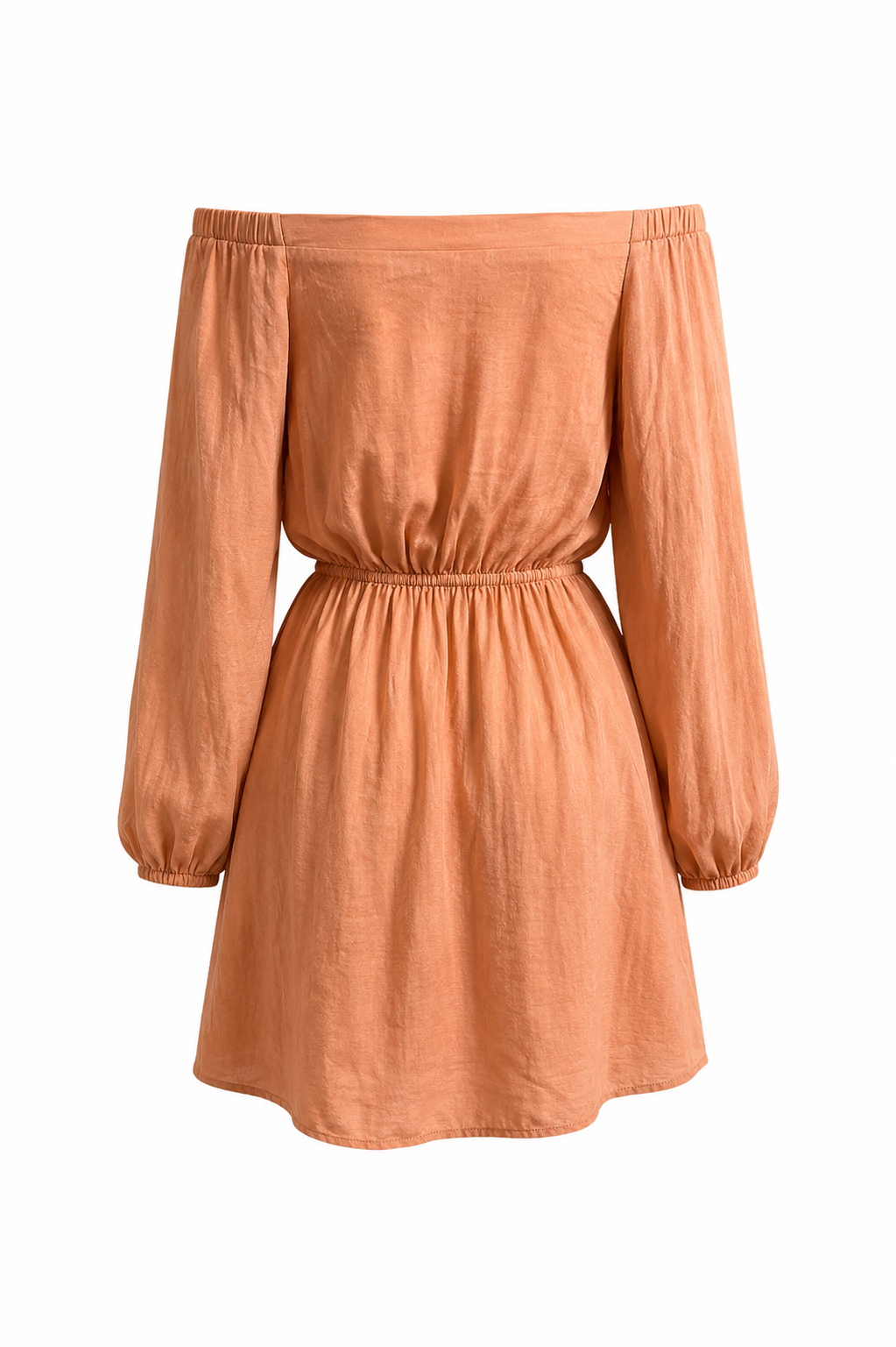 Off Shoulder Long Sleeve Dress
