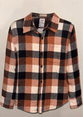 Kids Check Flannel Button-Up Shirt