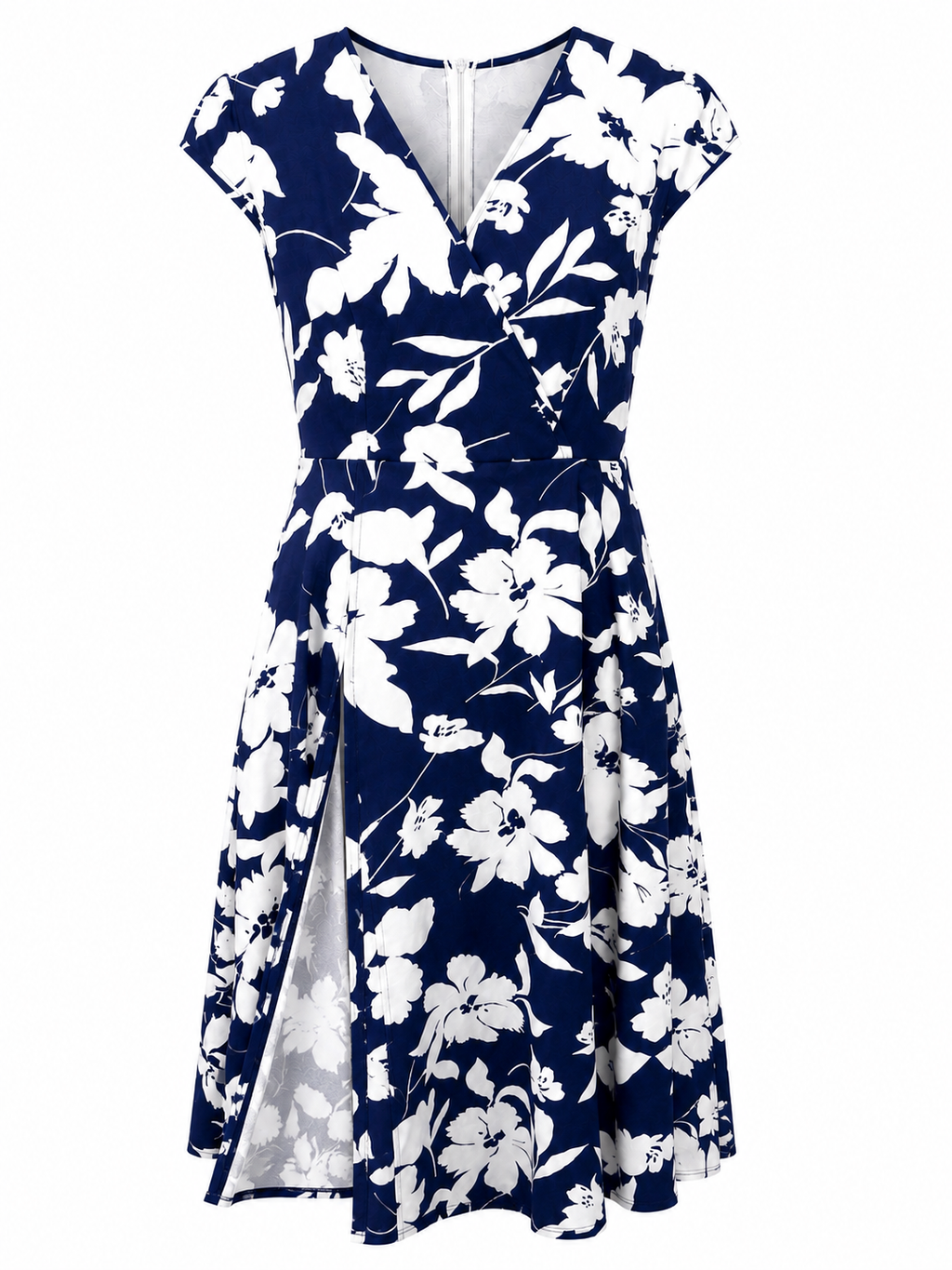Floral Wrap Dress