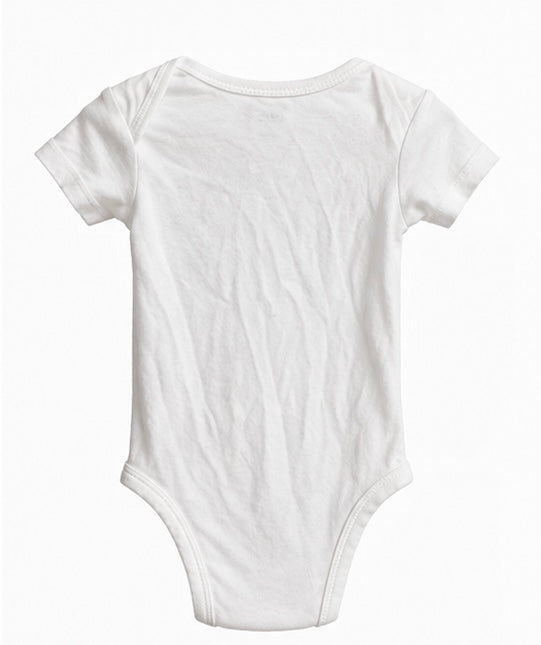 Baby White Short Sleeve Bodysuit