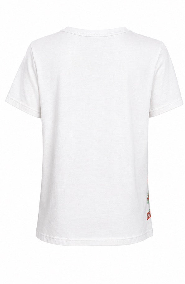 White Dinosaur Graphic T-Shirt