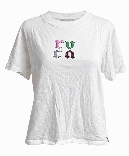 RVCA White Graphic T Shirt