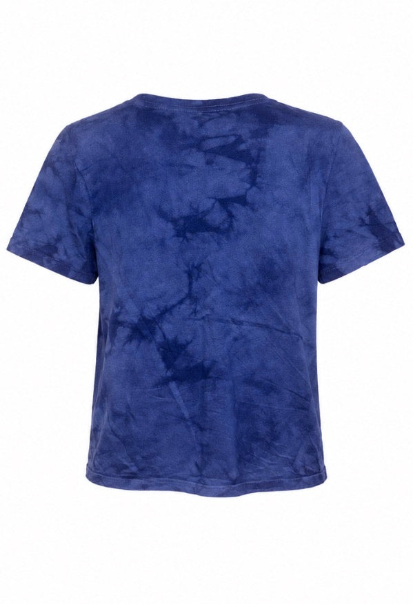 Blue Tie Dye T Shirt