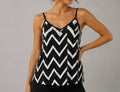 Black & White Chevron Cami
