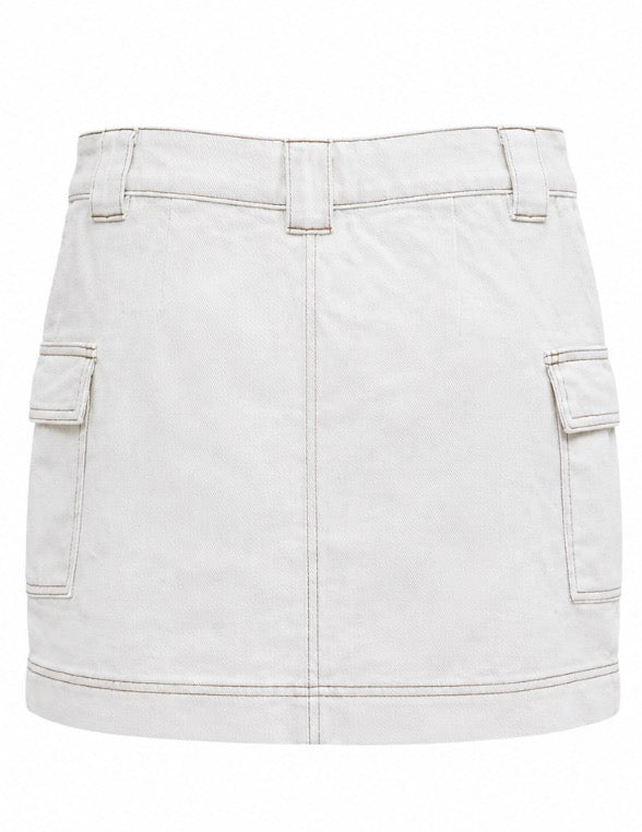 Denim Mini Skirt