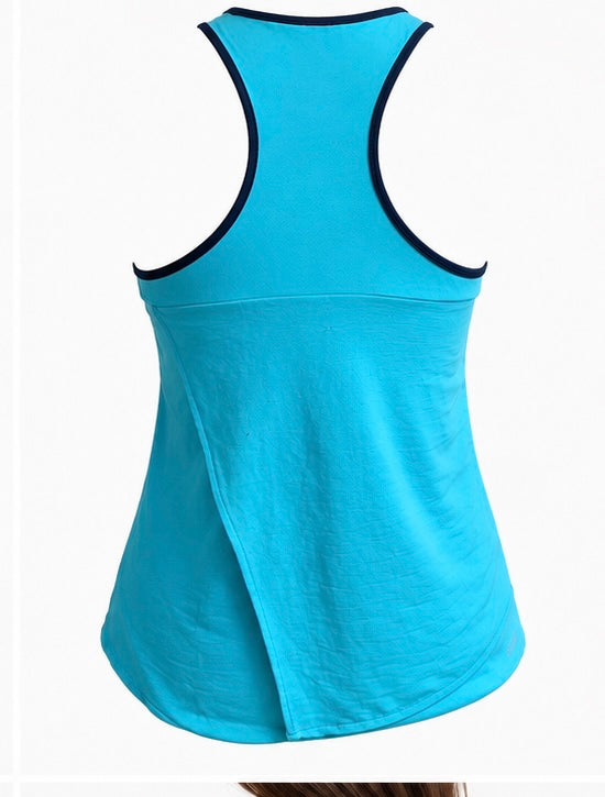 Adidas Blue Racerback Training Singlet