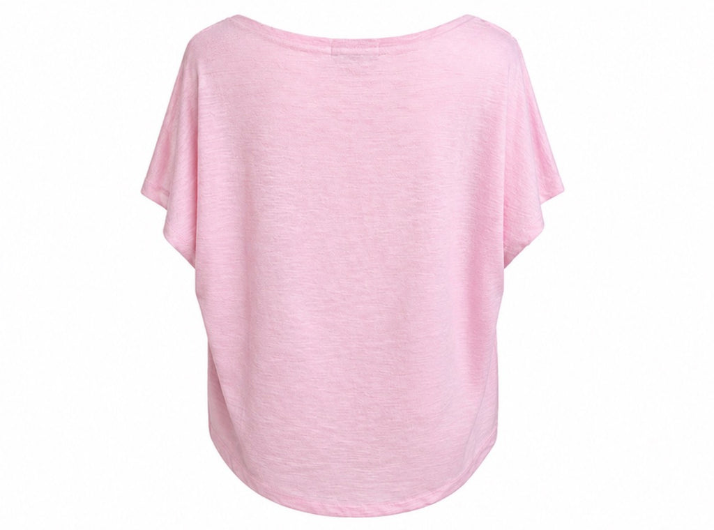 Blush Pink Relaxed Fit Top