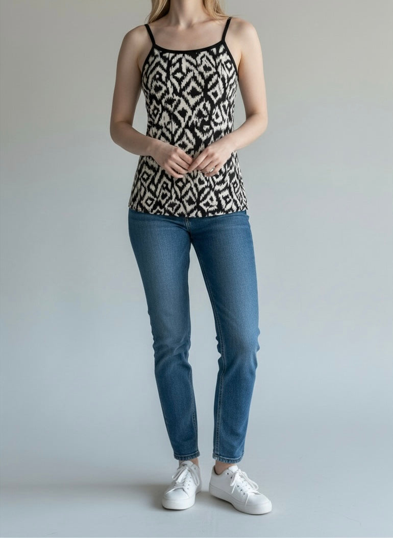 Aztec Print Singlet