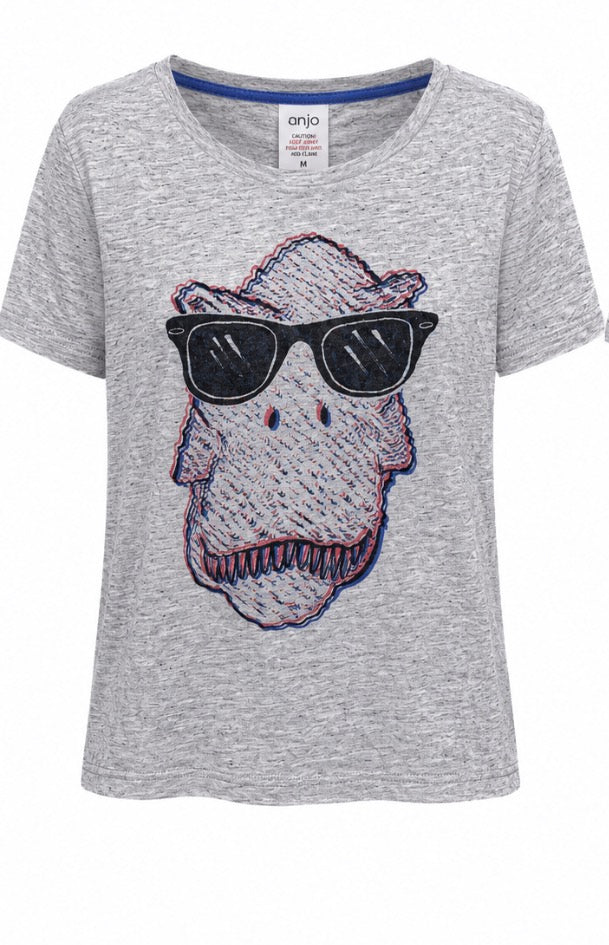 Grey Graphic T-Shirt