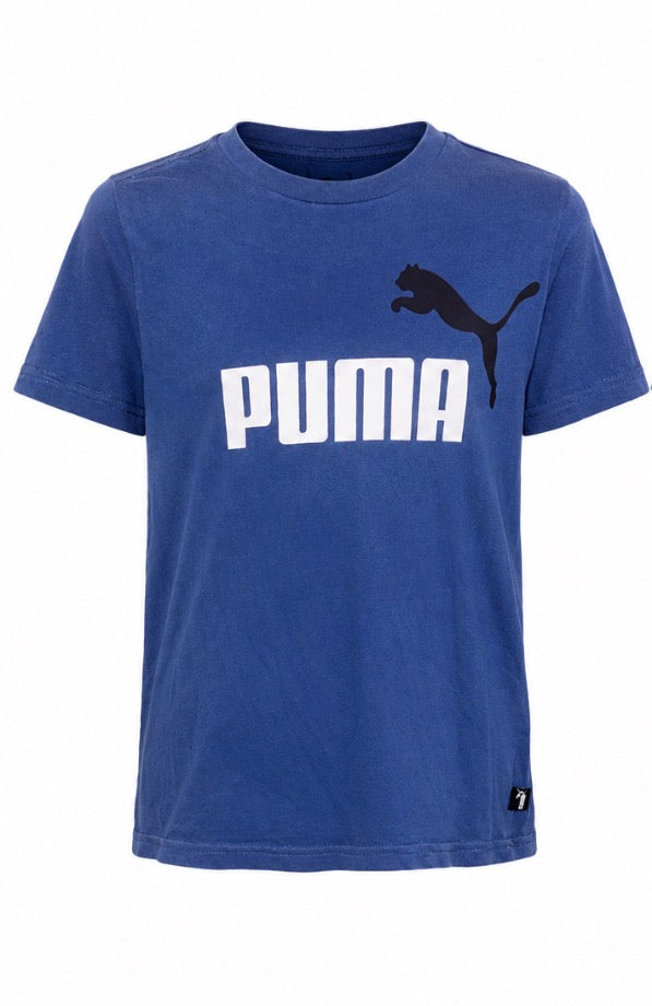 Puma Blue Logo T-Shirt