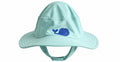 Aqua Blue Whale Sun Hat