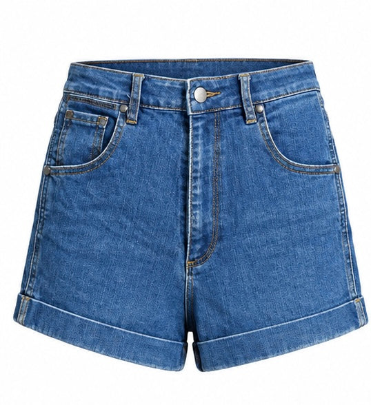 Wrangler Pin Up High Waisted Denim Shorts