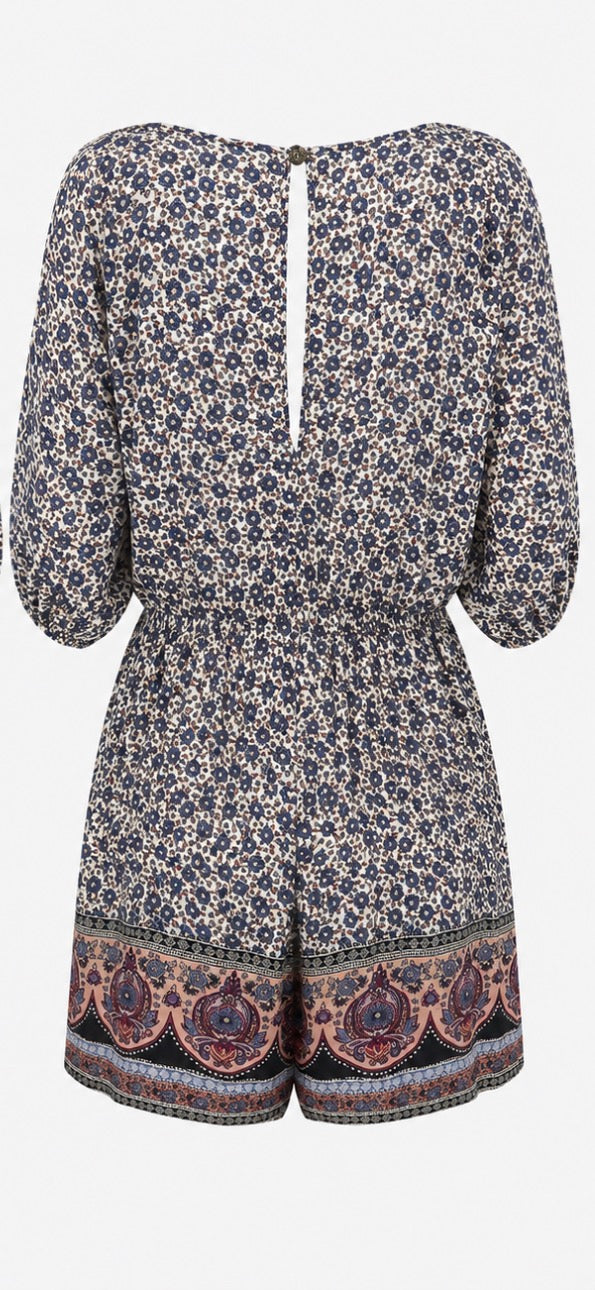 Floral Boho Playsuit