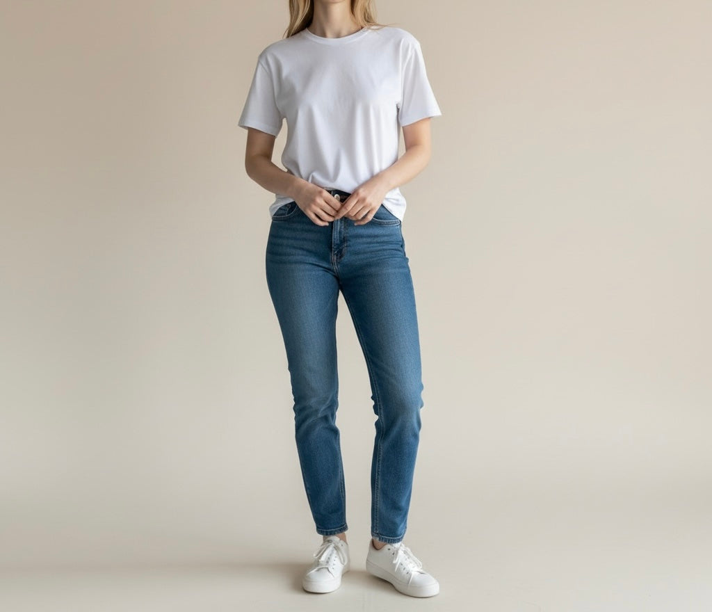 Country Denim Light Wash Skinny Jeans