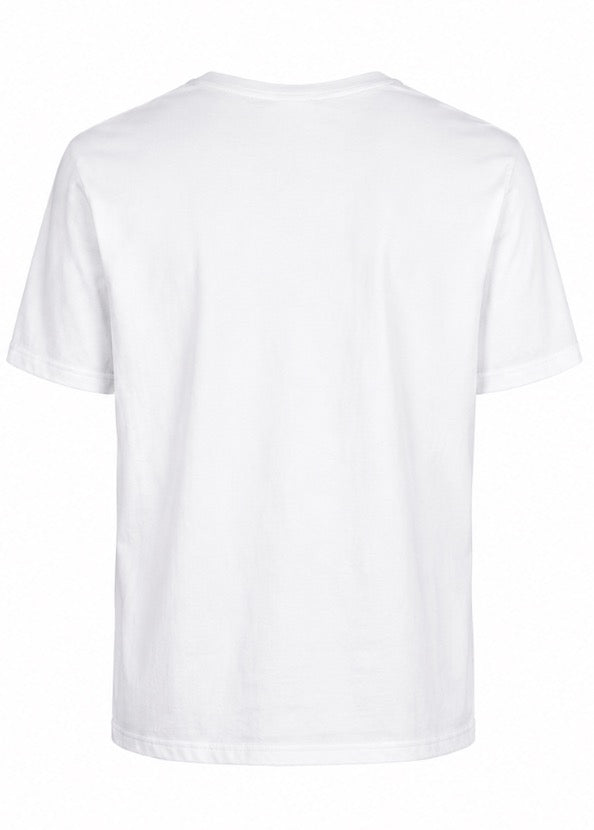 White Basic Short Sleeve T-Shirt