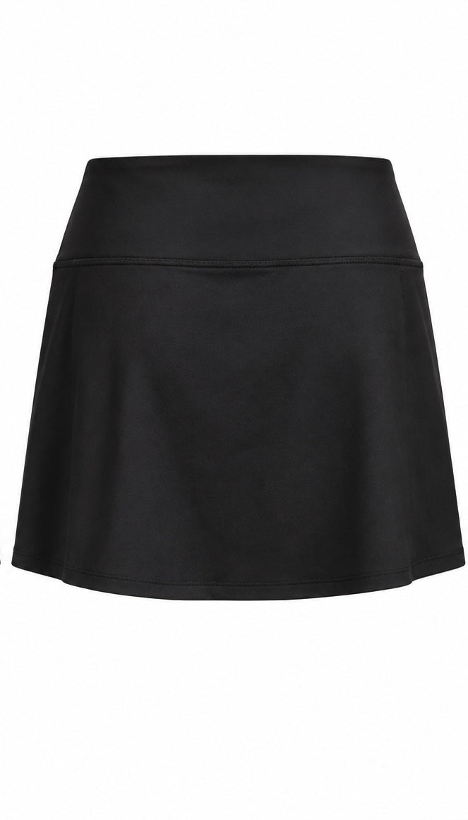 Black Shorts Skirt