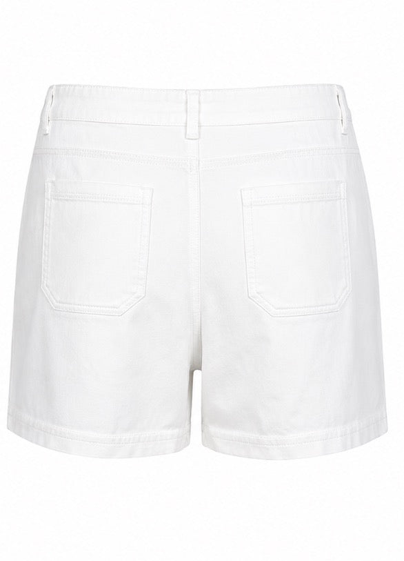 White Bermuda Shorts