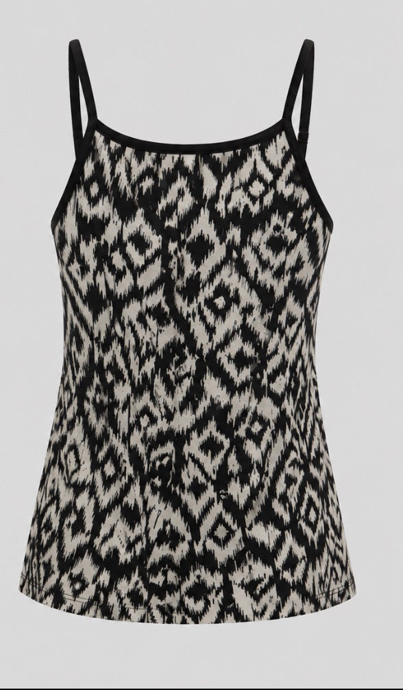 Aztec Print Singlet