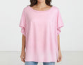 Blush Pink Relaxed Fit Top