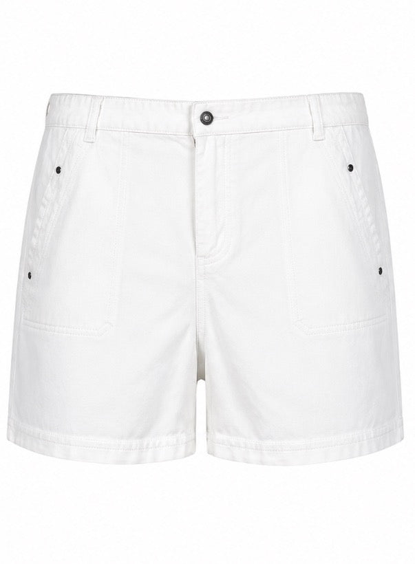 White Bermuda Shorts