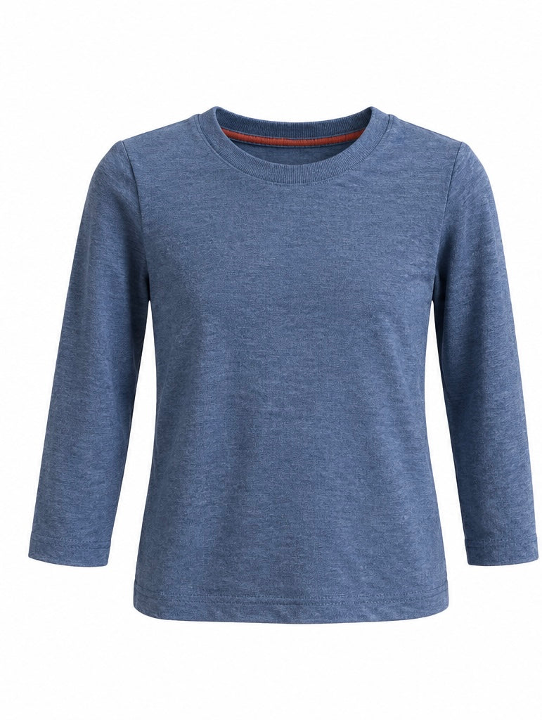 Baby Blue Long Sleeve Top