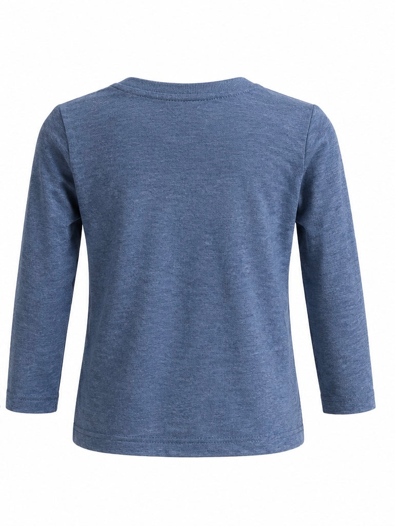 Baby Blue Long Sleeve Top
