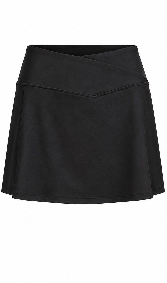 Black Shorts Skirt