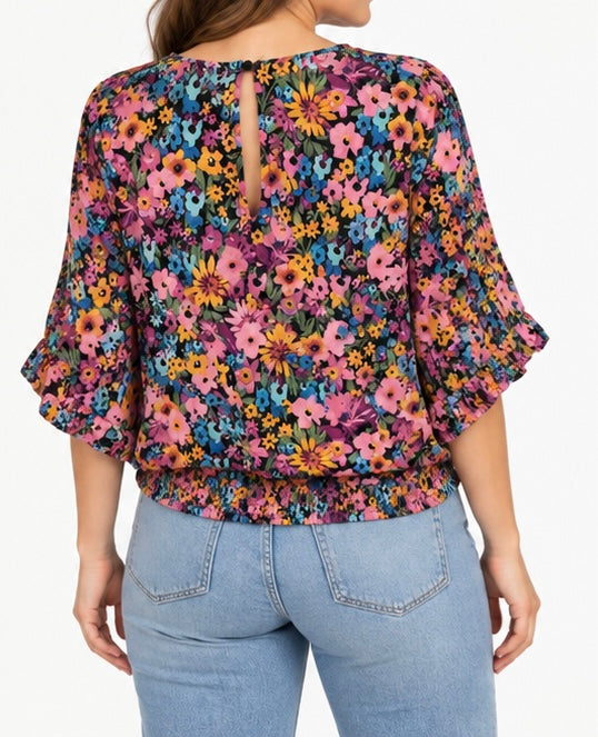 Multicolour Floral Blouse