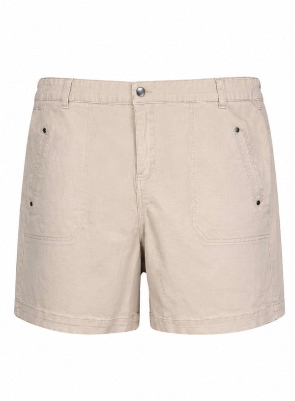 Beige Bermuda Shorts