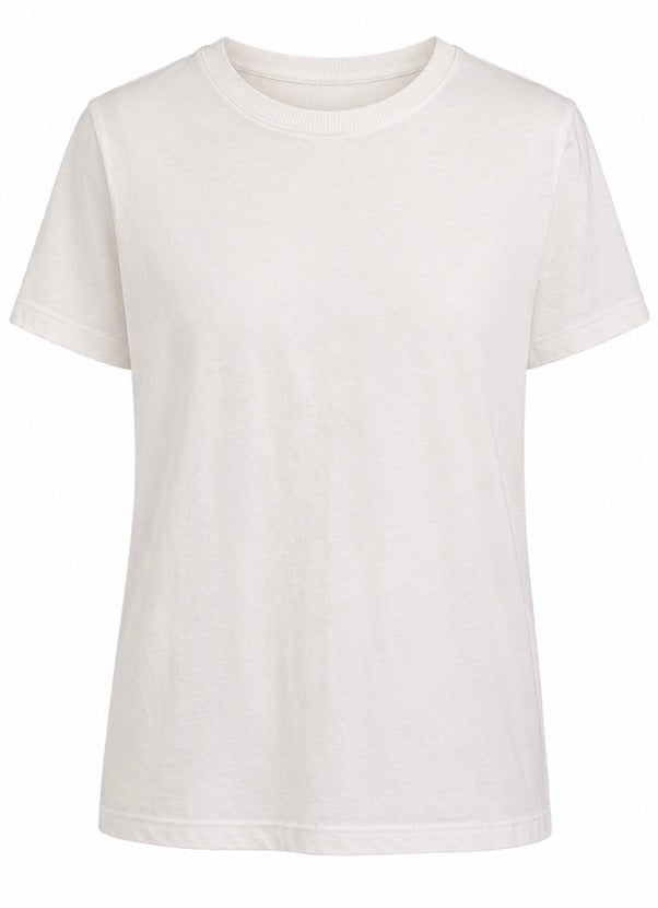 White Basic T-Shirt