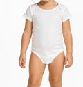 Baby White Short Sleeve Bodysuit