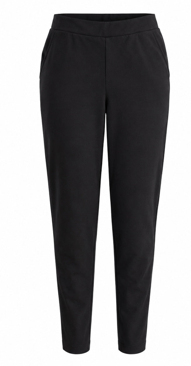 Black Tapered Pants