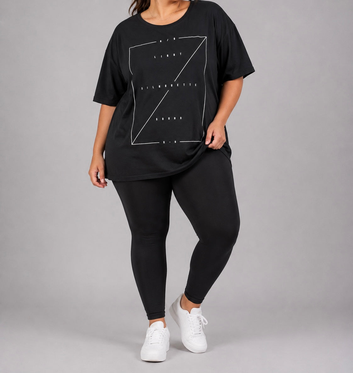 Black Graphic Tee