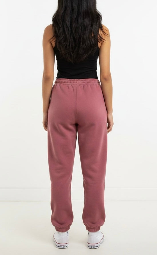 Dusty Pink Drawstring Joggers