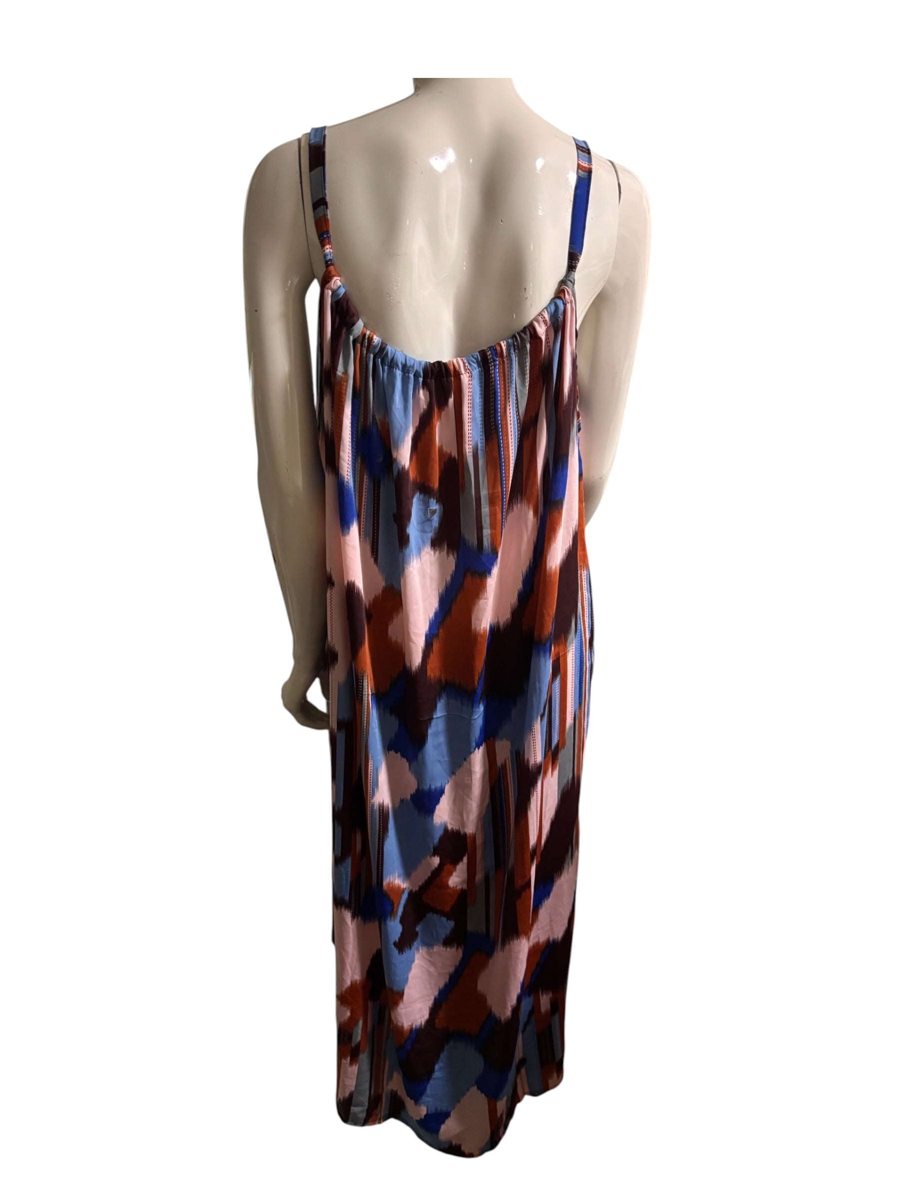 Abstract Print Dress