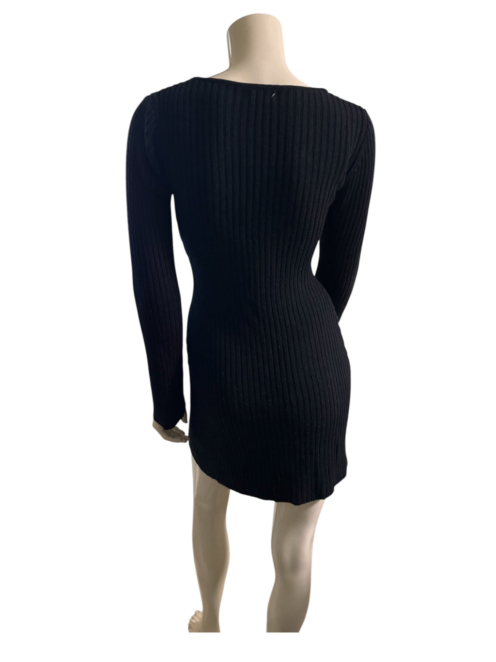 Knitted Black Dress