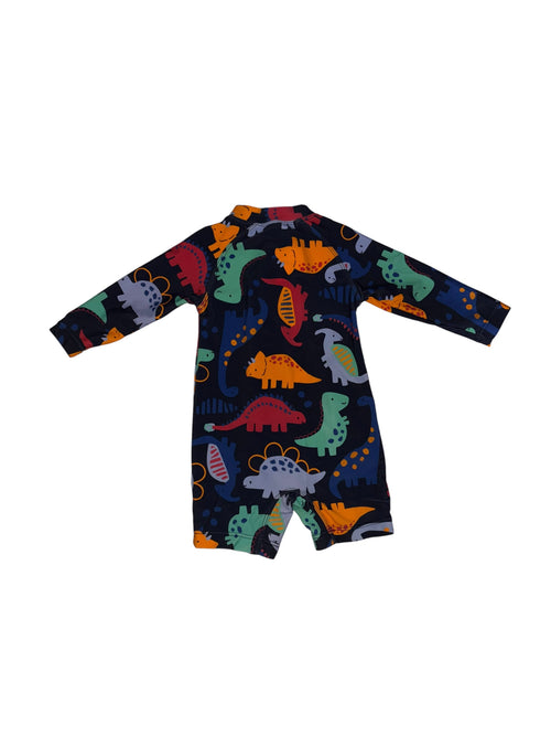 Baby Dinosaur Long Sleeve Swim Suit