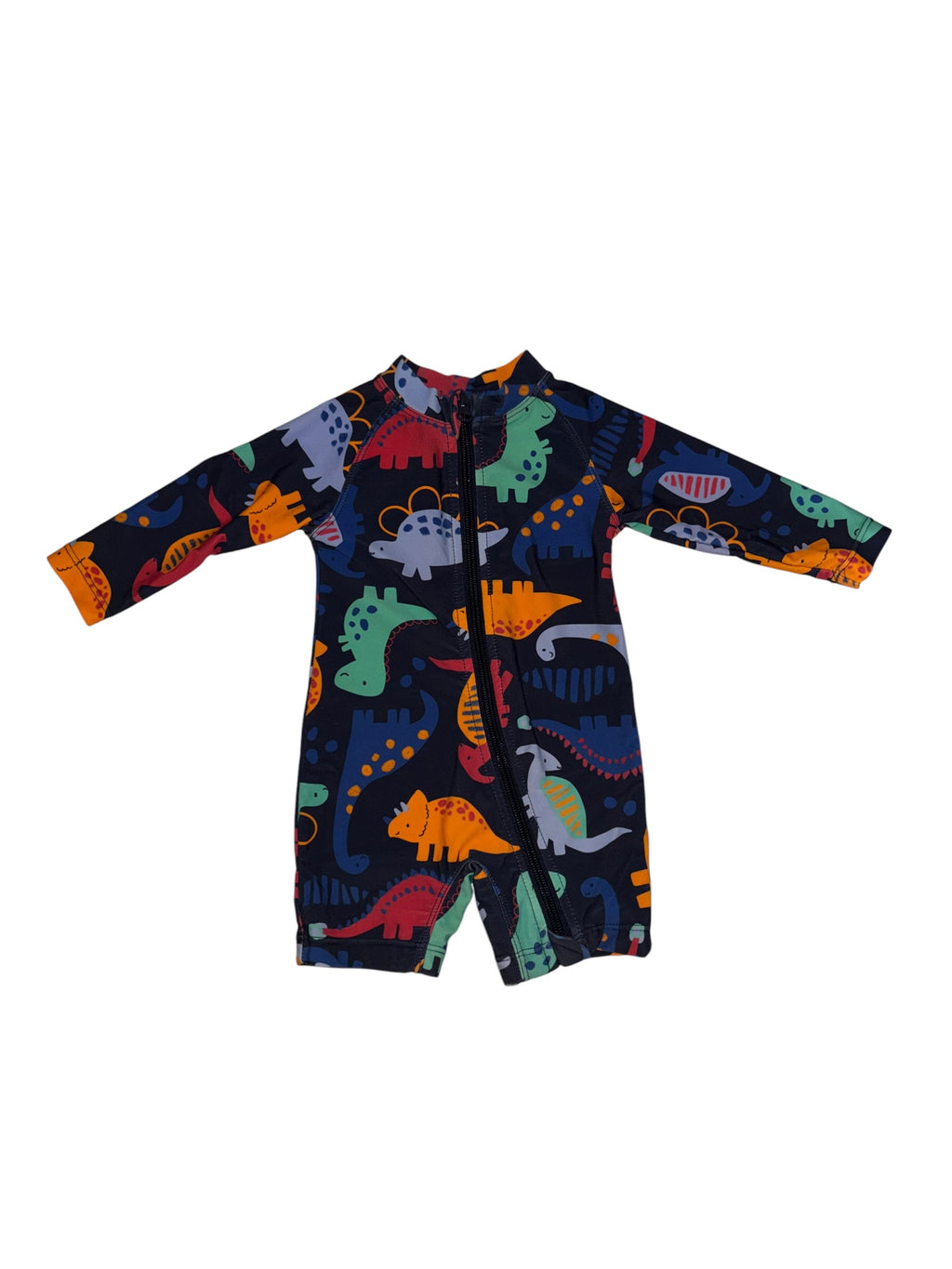 Baby Dinosaur Long Sleeve Swim Suit