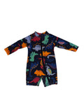 Baby Dinosaur Long Sleeve Swim Suit