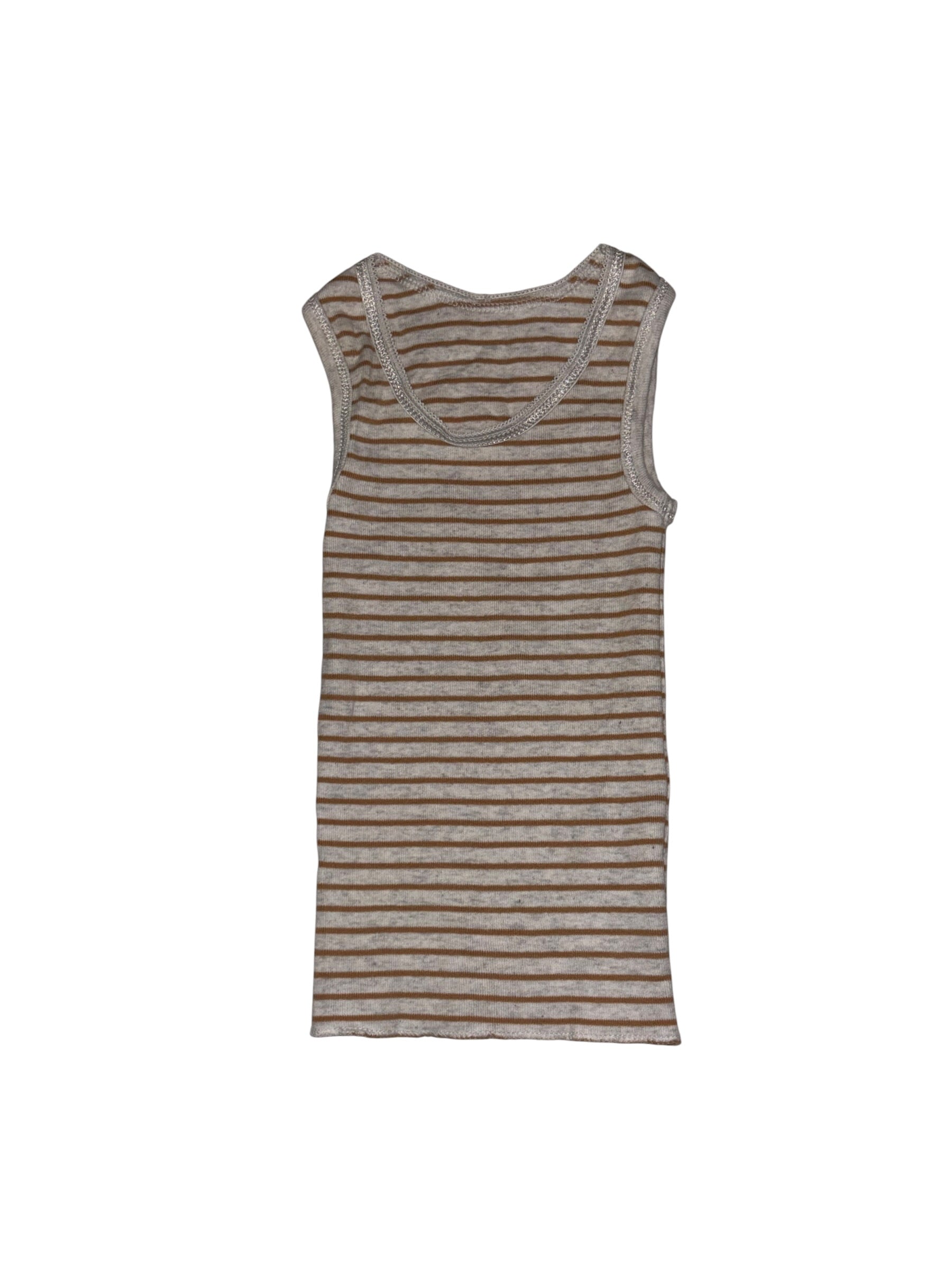 Baby Neutral Stripe Rib Tank
