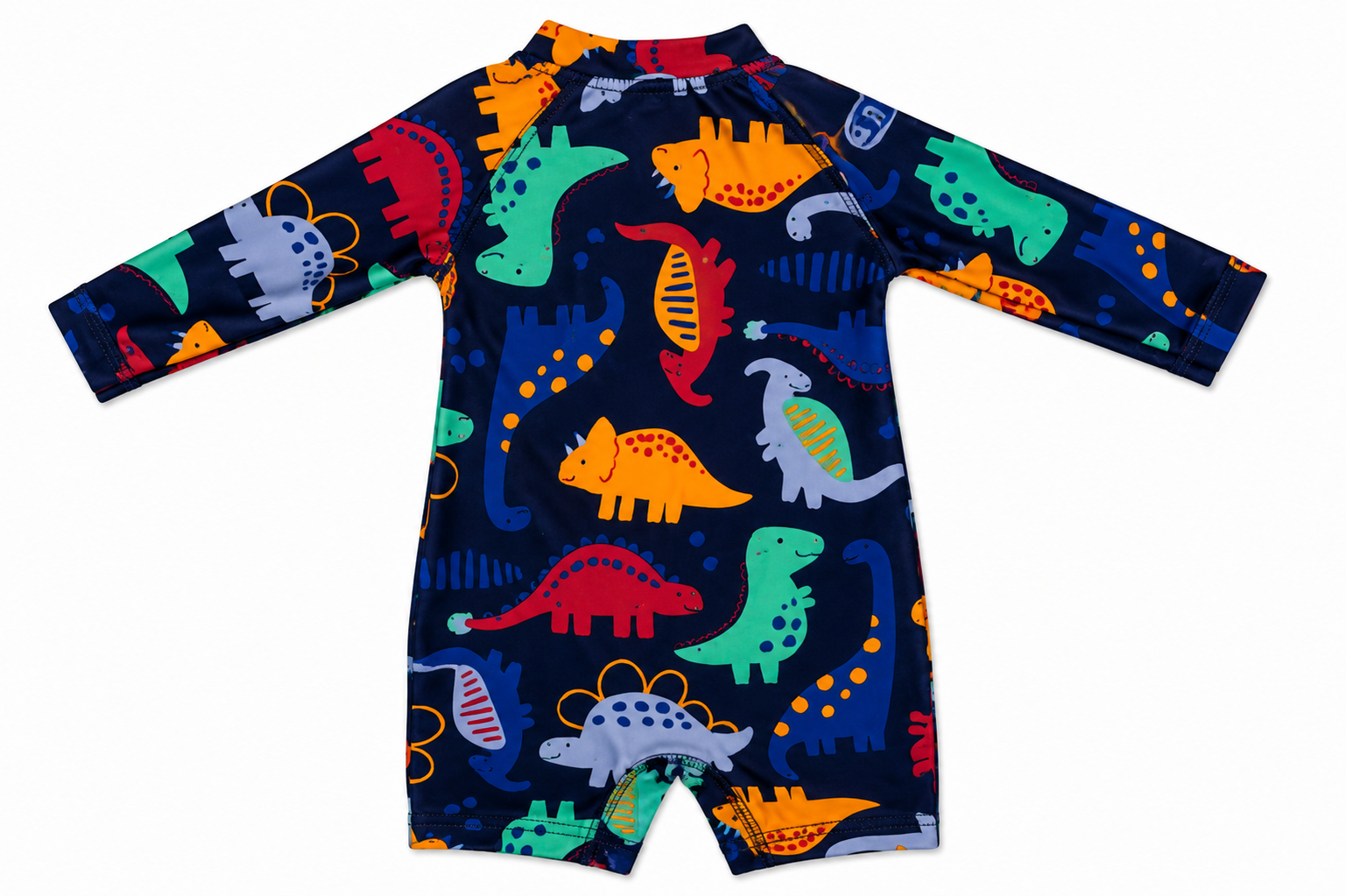 Baby Dinosaur Long Sleeve Swim Suit