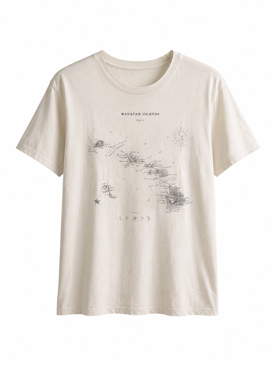Hawaiian Islands Graphic Tee