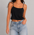 Black Neck Singlet