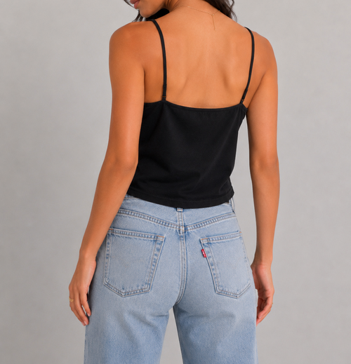 Black Neck Singlet
