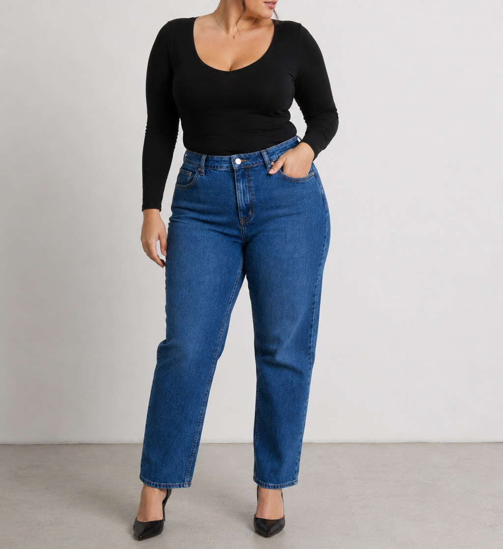Straight Leg Jeans