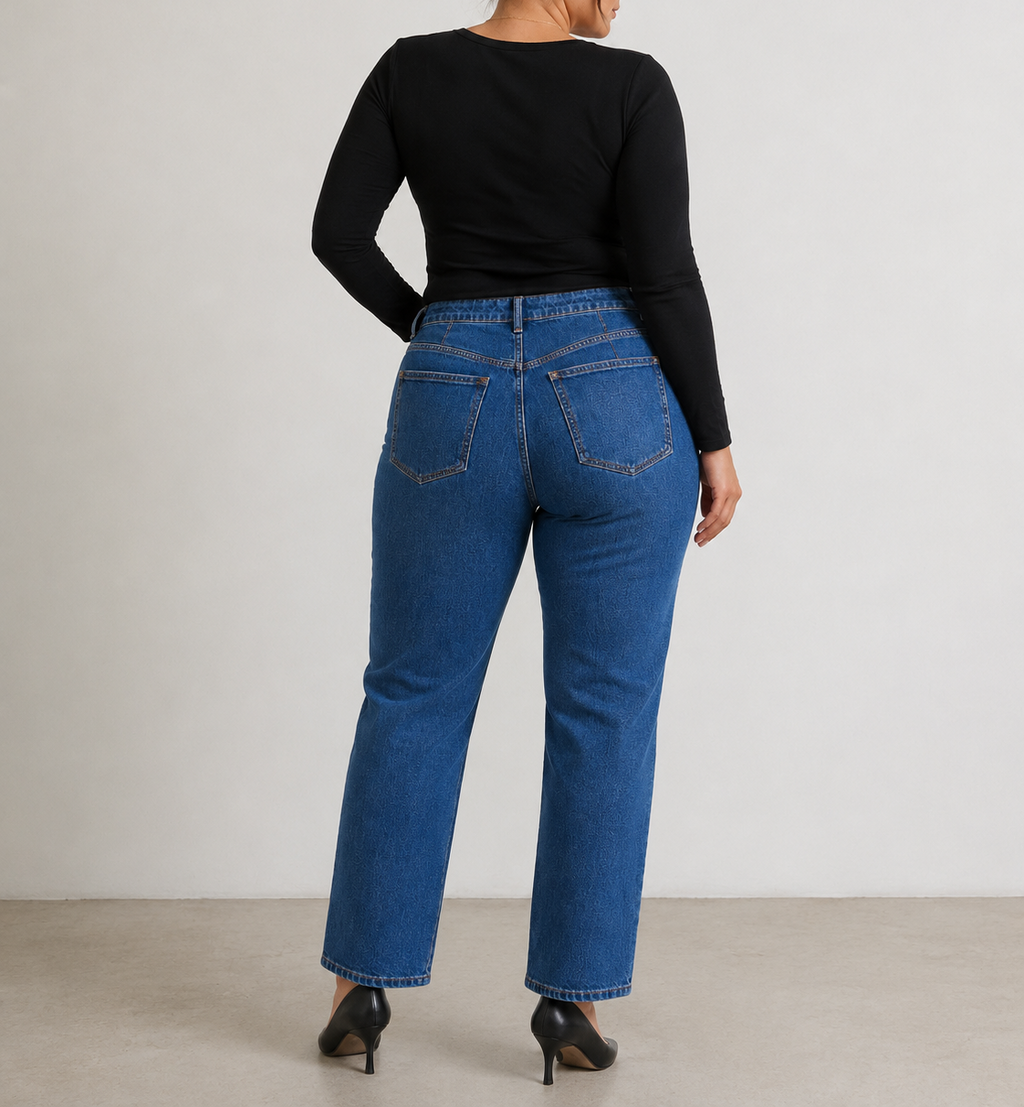 Straight Leg Jeans