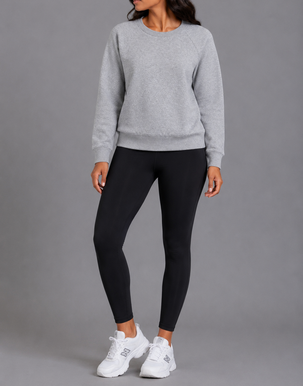 Grey Crew Neck Jumper