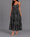 Animal Print Maxi Dress